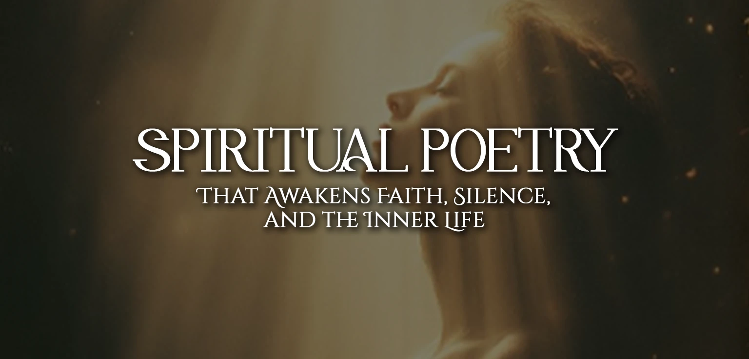 Spiritual Poetry That Awakens Faith, Silence, and the Inner Life
